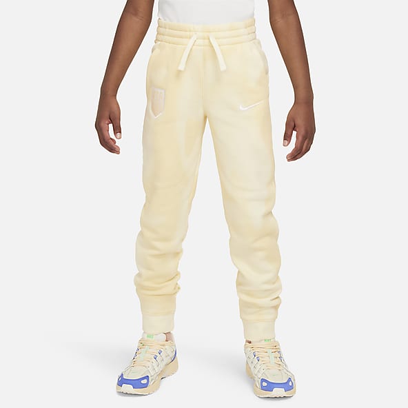 Boys white joggers best sale